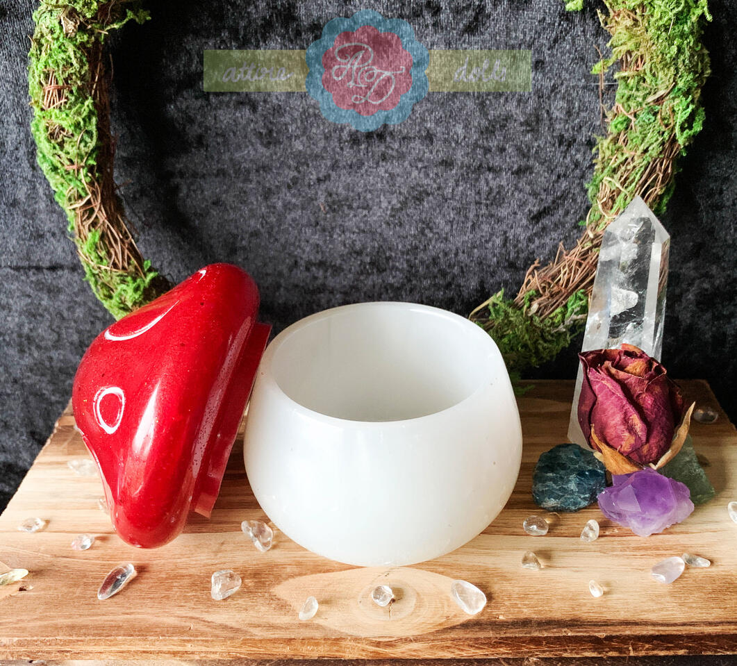 Mushroom Trinket Jar