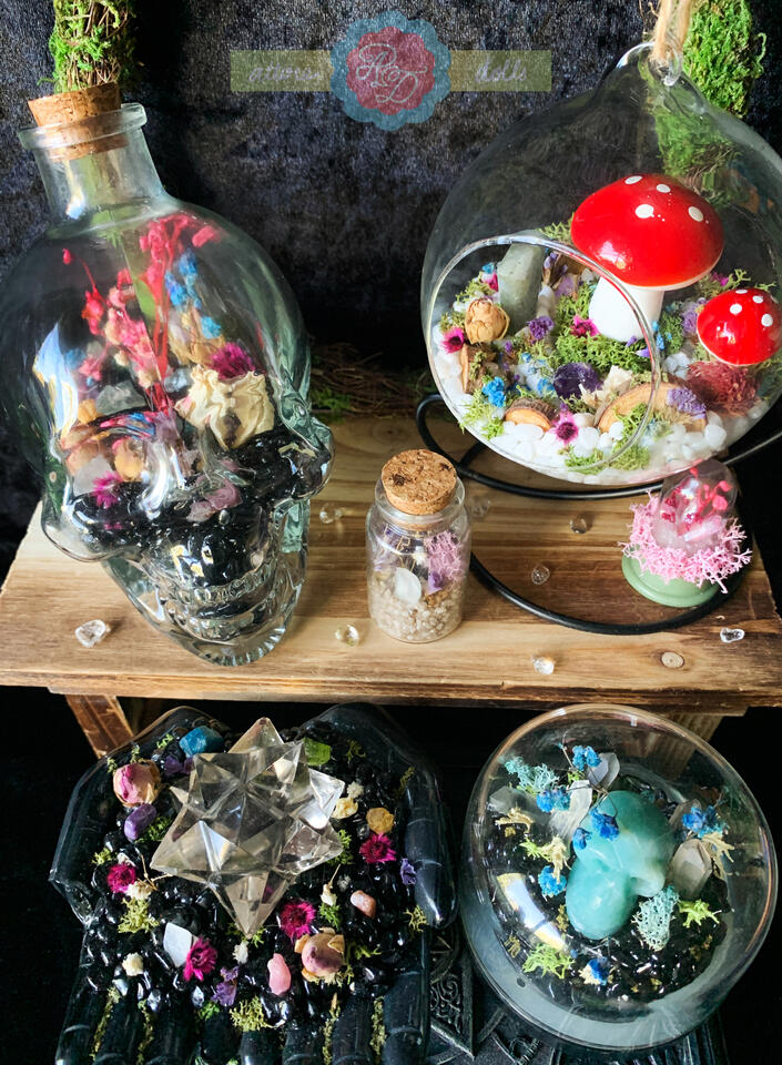 Crystal Terrariums